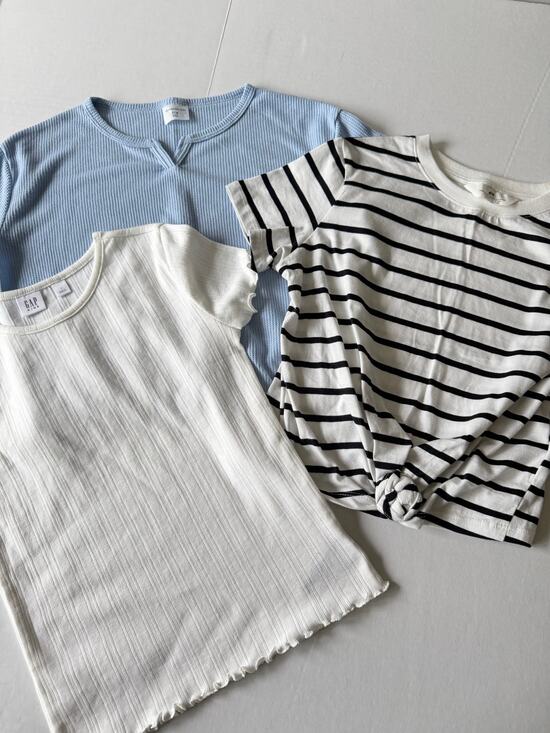 abercrombie kids Other - Abercrombie GAP H&M Cropped T Shirt Girls Size L 9/10 Lot of 3